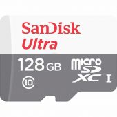Фото Карта памяти SanDisk Ultra microSDXC 128GB, SDSQUNS-128G-GN6MN