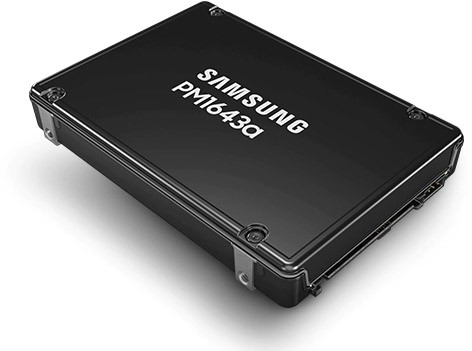 Диск SSD Samsung PM1643a U.2 (2.5" 15 мм) 1.6 ТБ SAS, MZILT1T6HBJR-00007