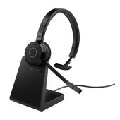 Наушники Jabra Evolve 65 TE, Link 390a MS Mono Stand чёрный, 6693-833-399