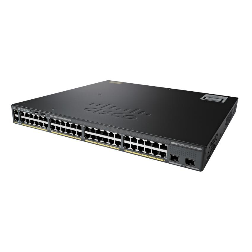 Картинка - 1 Коммутатор Cisco WS-C2960X-48LPD-L 24-PoE Управляемый 50-ports, WS-C2960X-48LPD-L