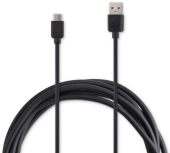 USB кабель BURO USB Type A (M) -> USB Type C (M) 3A 2 м, BU-USB-AC-2M-3A