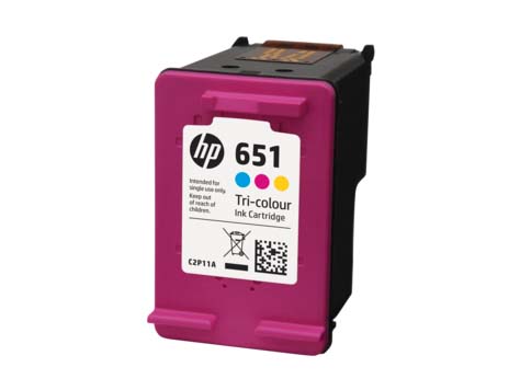 Картинка - 1 Картридж HP 651 Струйный Трехцветный 300стр, C2P11AE
