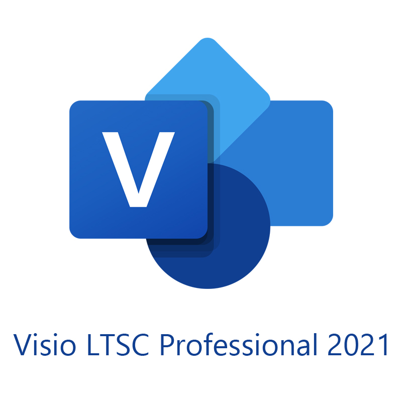 Картинка - 1 Право пользования Microsoft Visio LTSC Professional 2021 Single OLV Бессрочно, D87-07653
