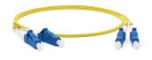 Оптический патч-корд Hyperline SM 9/125 мкм жёлтый 20 м, FC-D2-9-LC/UR-LC/UR-H-20M-LSZH-YL