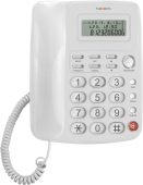 Проводной телефон Texet TX-250 белый, 126241