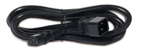 Картинка - 1 Кабель питания APC Power Cord IEC-320 C20 -&gt; IEC 320 C13 10A 2.00м, AP9879