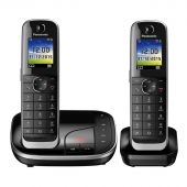 DECT-телефон Panasonic KX-TGJ322 Автоответчик Чёрный, KX-TGJ322RUB