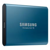Вид Внешний диск SSD Samsung T5 250 ГБ 1.8" USB 3.1 синий, MU-PA250B/WW