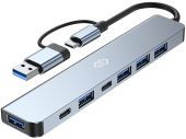 Фото USB-хаб Digma DHUB-7USB-AC 7 x USB 3.0, DHUB-7USB-AC