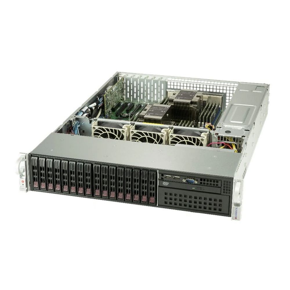 Серверная платформа Supermicro SuperServer 2029P-C1RT 16x2.5" Rack 2U, SYS-2029P-C1RT