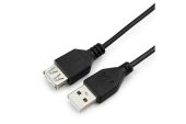 USB кабель Гарнизон USB Type A (M) -&gt; USB Type A (F) 0.5 м, GCC-USB2-AMAF-0.5M