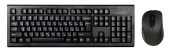Комплект Клавиатура/мышь A4Tech  Беспроводной чёрный, 7100N