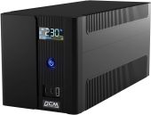 ИБП Powercom Raptor Plus LCD 2200 ВА, Tower, RPT2200EULCD