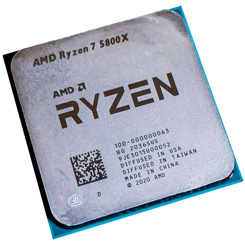 Процессор AMD Ryzen 7-5800X 3800МГц AM4, Oem, 100-000000063
