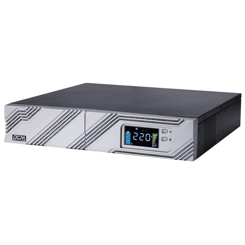 ИБП Powercom Smart RT 1500VA, Rack/Tower 2U, SRT-1500A LCD