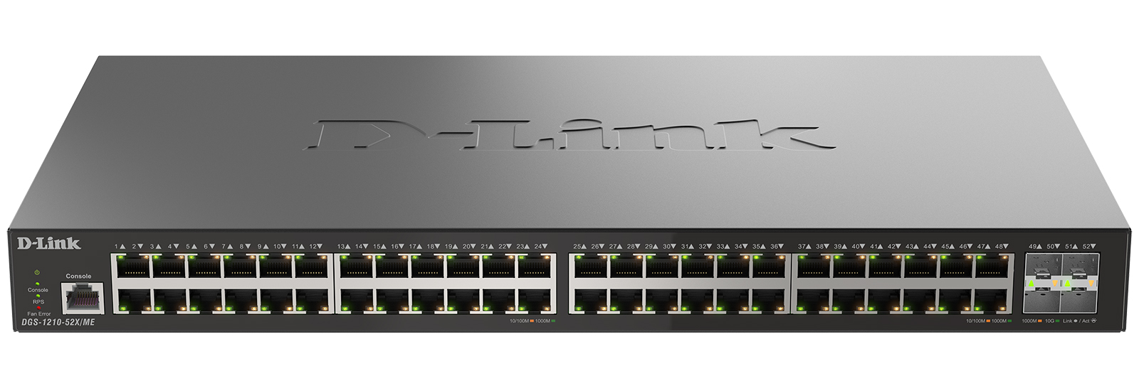 Коммутатор D-Link DGS-1210-52X/ME Управляемый 52-ports, DGS-1210-52X/ME/C1A