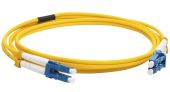 Оптический патч-корд LANMASTER SM 9/125 мкм жёлтый 3 м, LAN-2LC-2LC/SU-3.0