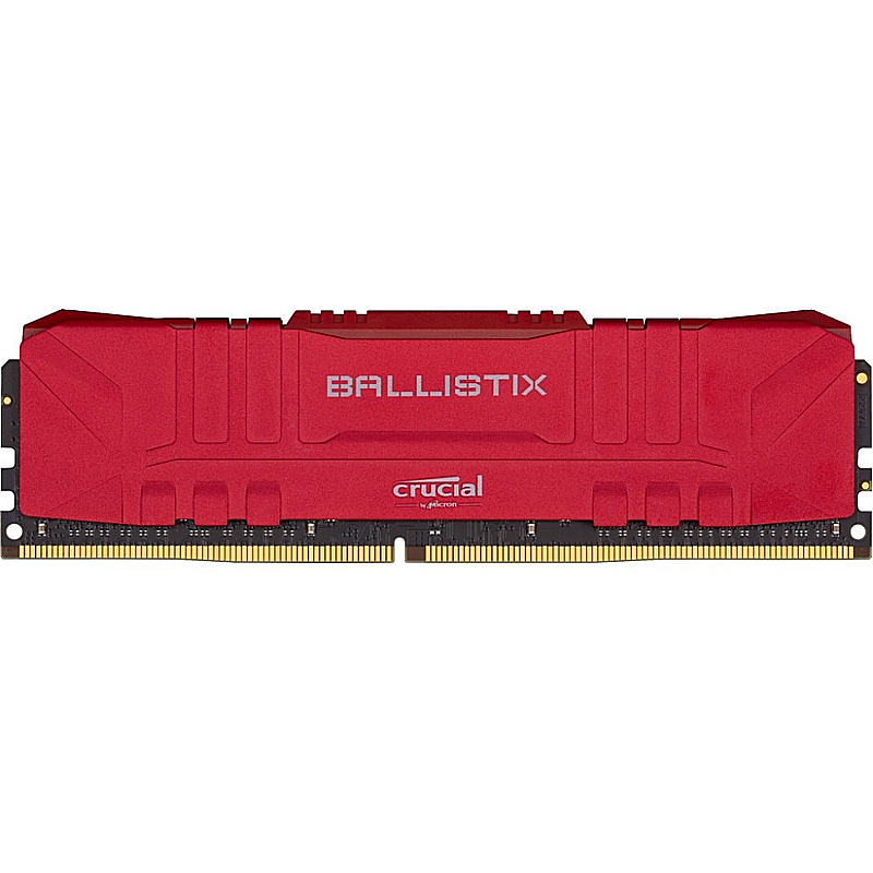 Картинка - 1 Модуль памяти Crucial Ballistix Red 8GB DIMM DDR4 2666MHz, BL8G26C16U4R