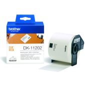 Картридж Brother DK11202 для ленточных принтеров 62x100mm 300psc in roll, DK11202