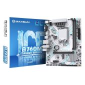 Материнская плата Maxsun MS-B760M GAMING WIFI ICE mATX LGA 1700, 6940709661598