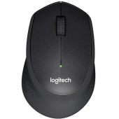 Вид Мышь Logitech M331 Silent Plus Беспроводная чёрный, 910-004914