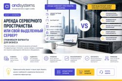 Аренда серверного пространства или свой выделенный сервер?