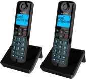 DECT-телефон Alcatel S250 Duo ru black чёрный, ATL1426120