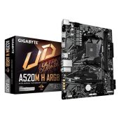 Материнская плата Gigabyte A520M H ARGB mATX AM4, A520M H ARGB