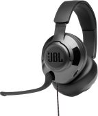 Наушники JBL QUANTUM 200 3.5 мм чёрный, JBLQUANTUM200BLKAM