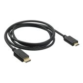 Фото Видеокабель BURO DisplayPort (M) -> HDMI (M) 2 м, BHP DPP_HDMI-2