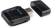 Фото Устройство чтения карт памяти USB2.0 Buro BU-CR-110 черный, BU-CR-110