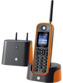 Фото DECT-телефон MOTOROLA O201 оранжевый, 107O201NARANJAF