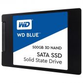 Фото Диск SSD WD Blue 2.5" 500 ГБ SATA, WDS500G2B0A