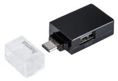 Вид USB-хаб Hama Pocket 1 x USB 3.0 + 2 x USB 2.0, 00135752