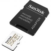 Photo Карта памяти SanDisk Max Endurance + Adapter microSDXC UHS-I Class 1 256GB, SDSQQVR-256G-GN6IA