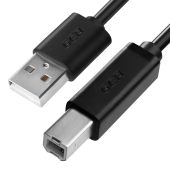 Фото USB кабель Greenconnect Prime USB Type B (M) -> USB Type A (M) 1.8 м, GCR-UPC5M-BB2S-1.8M