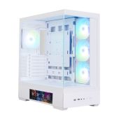 Корпус Zalman P40 DS Midi Tower Без БП белый, P40 DS White