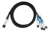 Разветвляющий кабель LR-LINK DAC QSFP28 -> 4 x SFP28 3 м, LRDAC-QSFP28-4SFP28-3M
