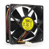 Корпусный вентилятор Gembird FANCASE/BALL 80 мм 3-pin, FANCASE/BALL