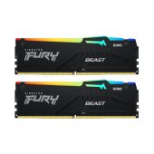 Комплект памяти Kingston FURY Beast RGB EXPO 2х8 ГБ DIMM DDR5 6000 МГц, KF560C30BBEAK2-16