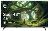 Телевизор Sber SDX-43U5500DBA 43" 3840x2160 (4K) чёрный, SDX-43U5500DBA