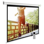 Вид Экран настенно-потолочный CACTUS MotoExpert 280x175 см 16:10 с электроприводом, CS-PSME-280X175-WT