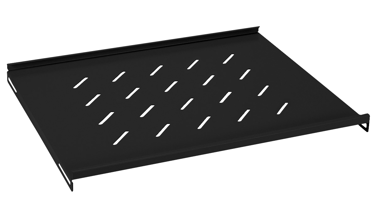 Полка Cabeus J018 400 мм цвет - чёрный, SH-J018-FC-600m-BK