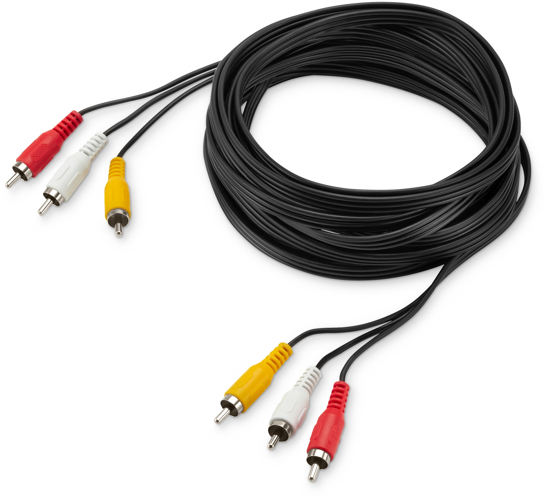 Видео кабель BURO 3хRCA (M) -> 3хRCA (M) 5 м, BAAC027-5