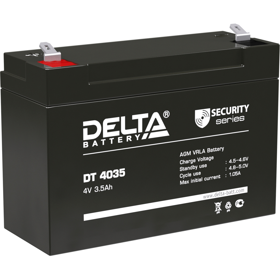 Батарея для дежурных систем Delta DT, DT 4035