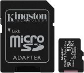 Фото Карта памяти Kingston Canvas Select Plus microSDXC UHS-I Class 3 512GB, SDCS2/512GB