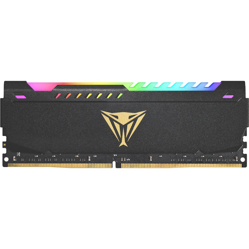 Модуль памяти PATRIOT Viper Steel RGB 16Гб DIMM DDR4 3200МГц, PVSR416G320C8
