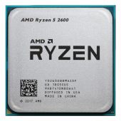 Фото Процессор AMD Ryzen 5-2600 3400МГц AM4, Oem, YD2600BBM6IAF