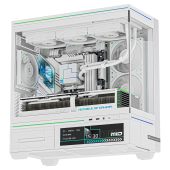 Корпус Thermalright M10 Vision FAN4-C Mini Tower Без БП белый, TL-M10 Vision White FAN4-C