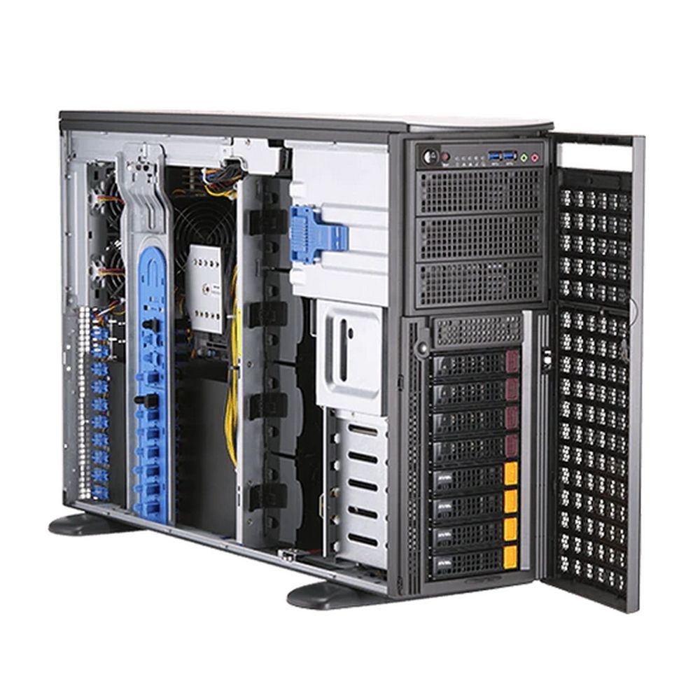 Серверная платформа Supermicro SuperServer 740GP-TNRT 8x3.5" Tower 4U, SYS-740GP-TNRT